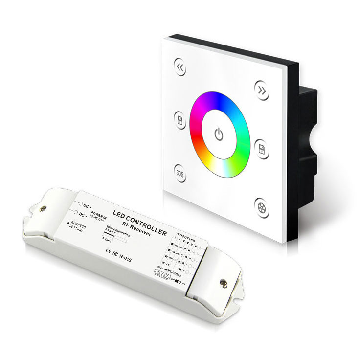 DMX512+2.4G WIRELESS Single-Zone CC RGB Panel P3X+R4-CC-2.4G